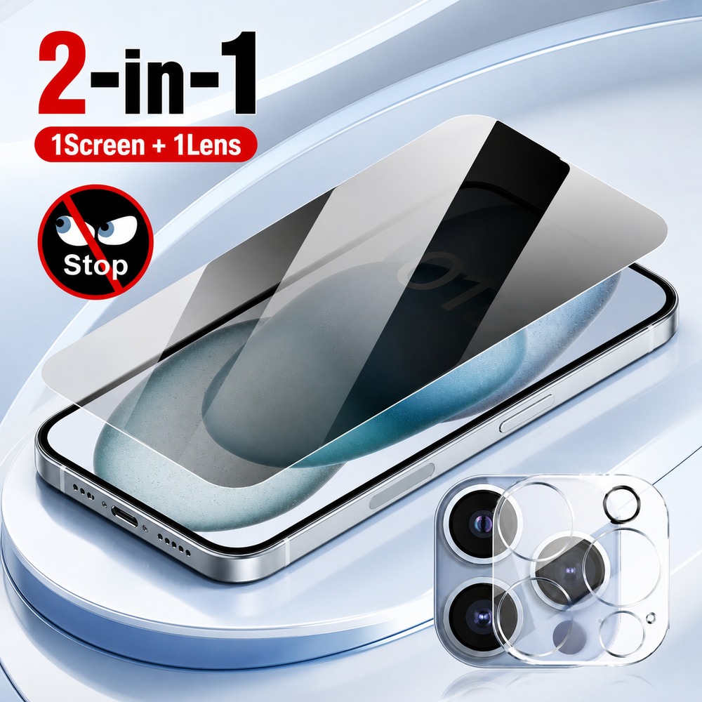 Realme Gt 6 - 1+1PCS Vetro Temperato Privacy per Realme