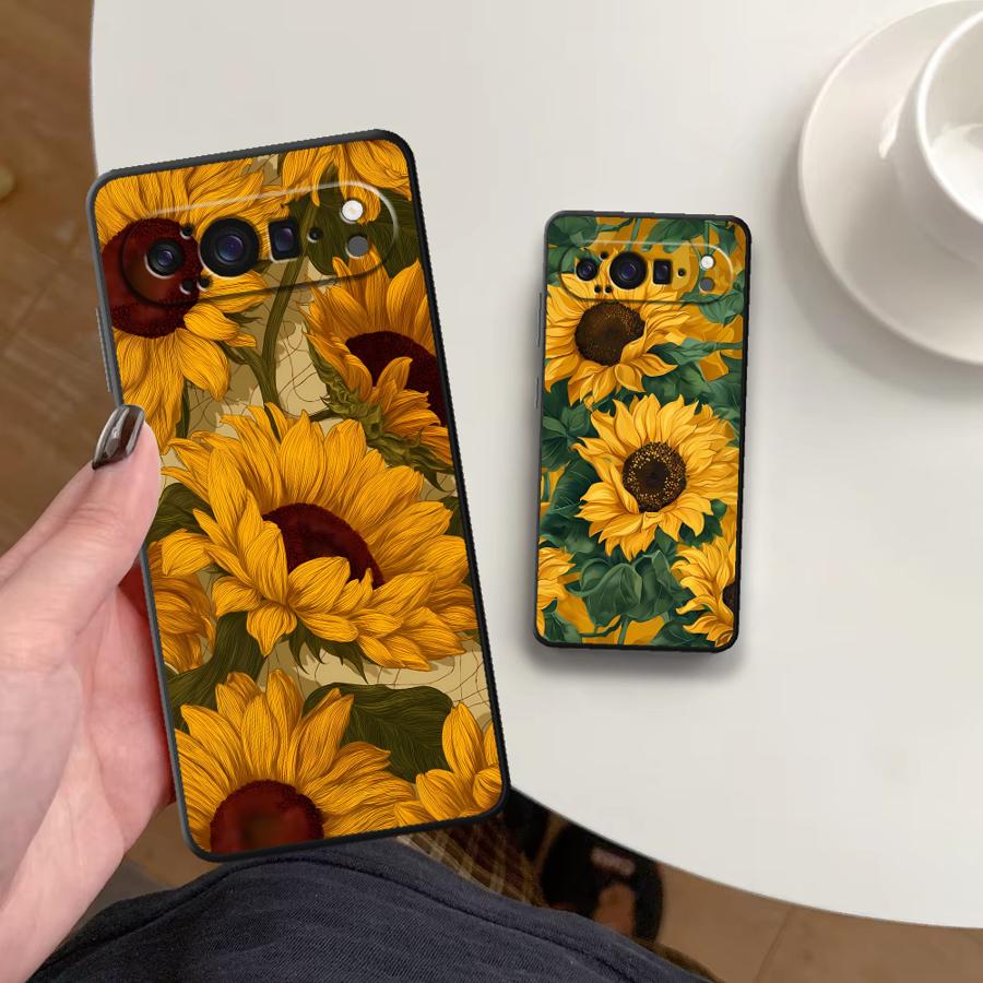 Google Pixel 8A - Cover per Telefono Sunflower Sea per
