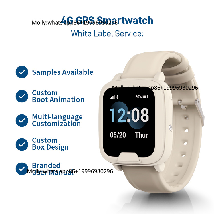Fall Detection Watch - Smartwatch per Anziani con GPS, Rilevamento