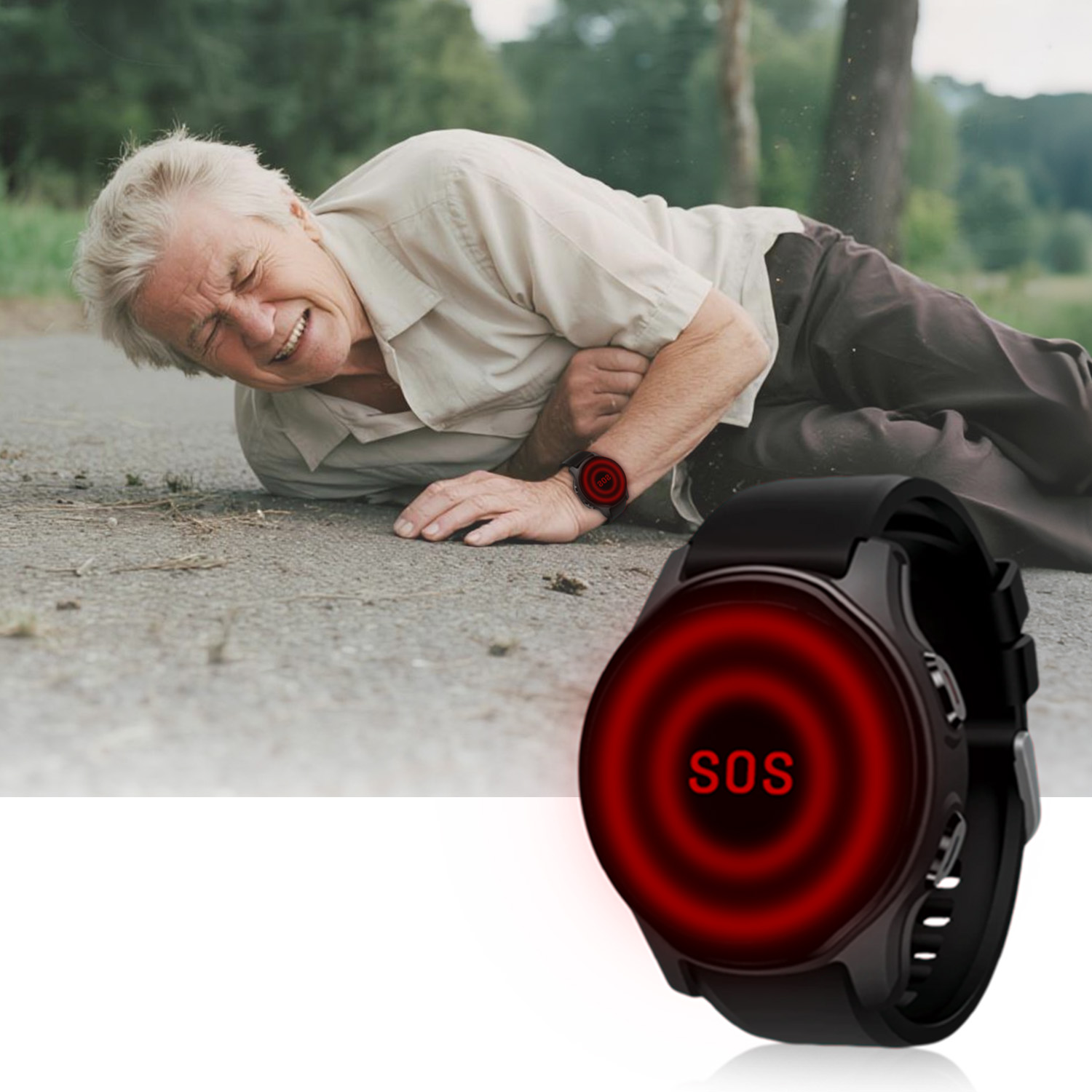 Fall Detection Watch - Nuovo Smartwatch 4G con GPS per