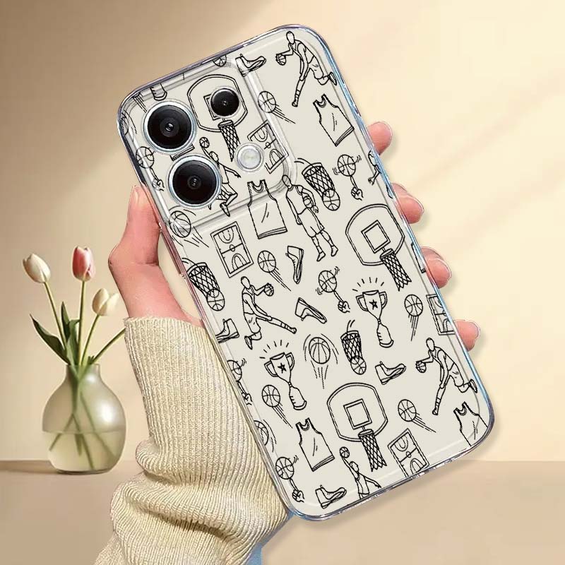 Xiaomi Poco X6 - Custodia per telefono con illustrazione di