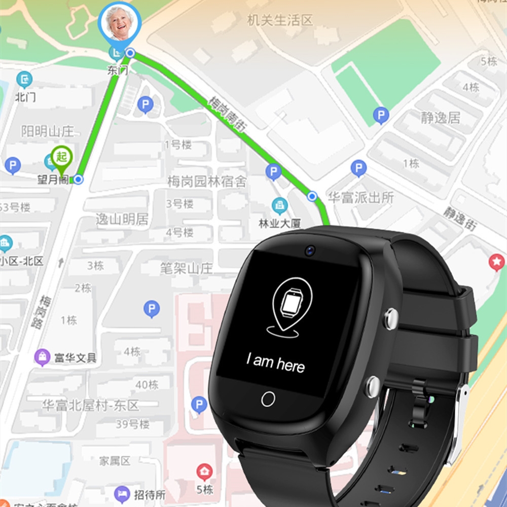 Fall Detection Watch - Orologio Intelligente per Anziani con Rilevamento