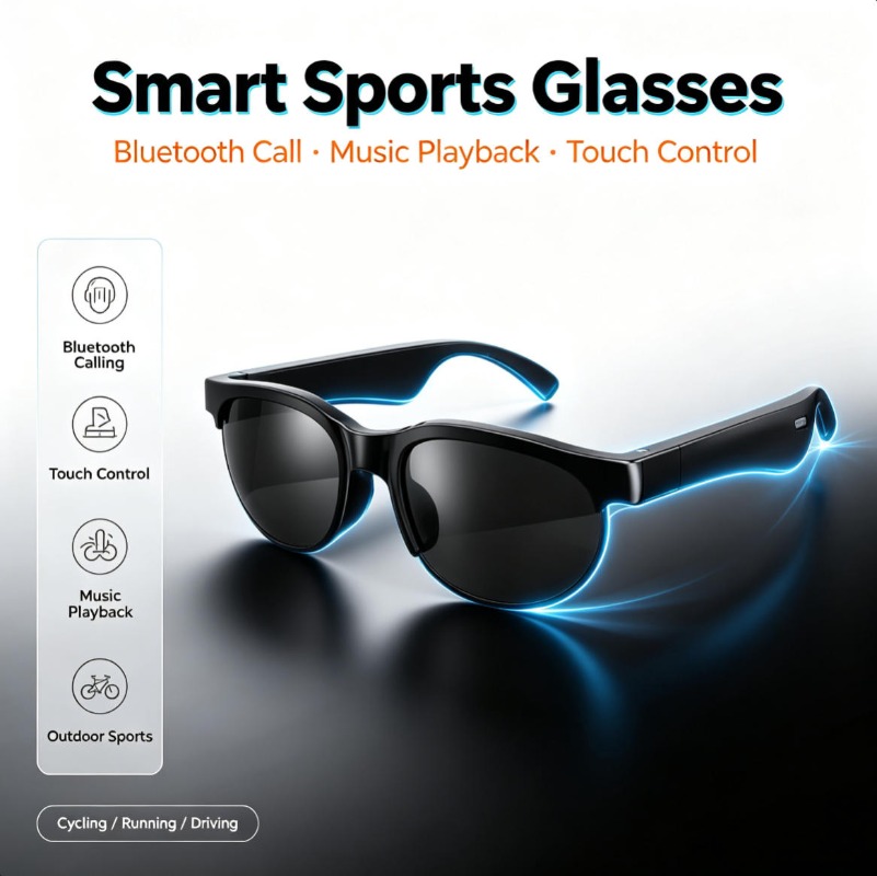 Occhiali da Sole Audio Intelli - Smart Glasses Lens recensione e prezzo